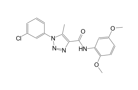 1H-1,2,3-triazole-4-carboxamide, 1-(3-chlorophenyl)-N-(2,5-dimethoxyphenyl)-5-methyl-