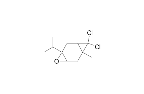 7,7-Dichloro-3,4-epoxy-4-isopropyl-1-methylbicyclo[4.1.0]-heptane