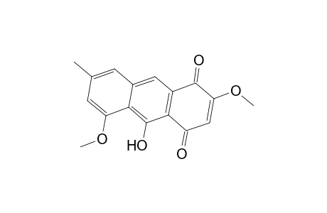 10-Hydroxy-2,5-dimethoxy-7-methyl-1,4-anthracenedione