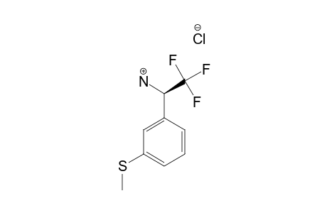(R)-2,2,2-TRIFLUORO-1-[(3-METHANESULFANYL)-PHENYL]-ETHYLAMINE-HYDROCHLORIDE