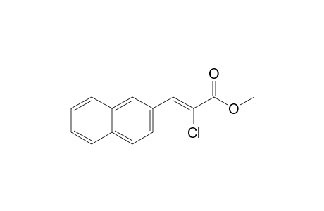(Z)-Methyl 2-Chloro-3-(naphth-2-yl)acrylate