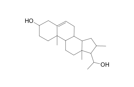 Pregn-5-ene-3.beta.,20-diol, 16.alpha.-methyl-