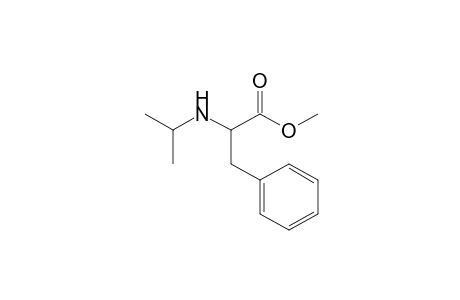 Methyl 2-[N-isopropylamino]-3-phenylpropanoate