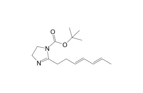 1-(tert-Butyloxycarbonyl)-2-(hepta-3,5-dienyl)-2-imidazoline