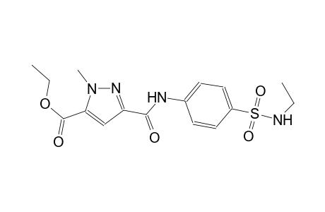 ethyl 3-({4-[(ethylamino)sulfonyl]anilino}carbonyl)-1-methyl-1H-pyrazole-5-carboxylate
