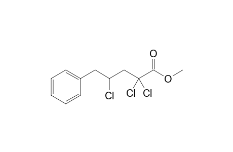 Methyl 2,2,4-trichloro-5-phenylpentanoate