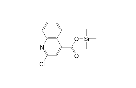 2-Chloro-4-quinolinecarboxylic acid trimethylsilyl ester