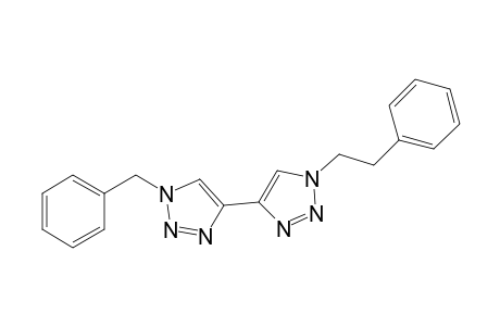 1-Benzyl-1'-(2-phenylethyl)-1H,1'H-4,4'-bi-1,2,3-triazole