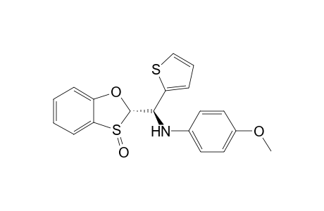 (2S,Ss)-2-[(1R)-1-(4-Methoxyphenylamino)-1-thienylmethyl]-1,3-benzoxathiole-3(2H)-oxide