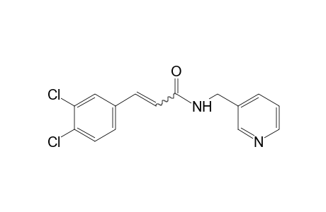 3,4-dichloro-N-[(3-pyridyl)methyl]cinnamamide