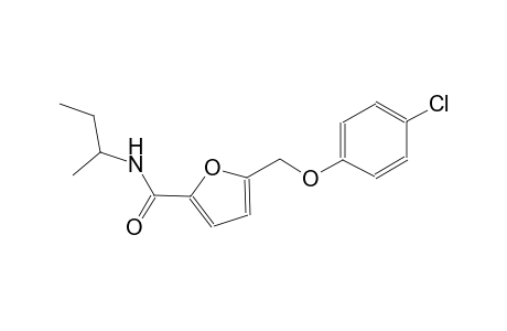 N-(sec-butyl)-5-[(4-chlorophenoxy)methyl]-2-furamide