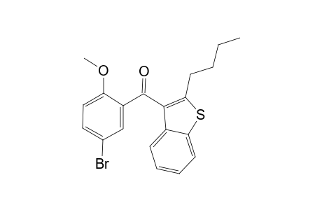 (5-Bromo-2-methoxyphenyl)(2-butyl-1-benzothiophen-3-yl)methanone