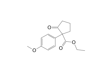 1-(4-Methoxyphenyl)-2-oxo-1-cyclopentanecarboxylic acid ethyl ester