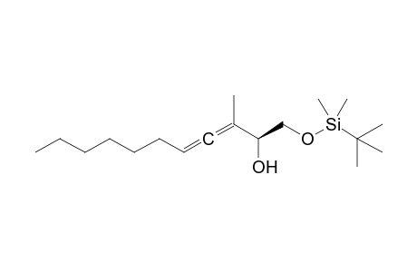 1-(t-Butyldimethylsilyloxy)-3-methylundeca-3,4-dien-2-ol