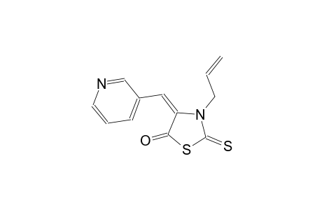 (4E)-3-allyl-4-(3-pyridinylmethylene)-2-thioxo-1,3-thiazolidin-5-one