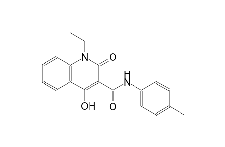 1-ethyl-4-hydroxy-N-(4-methylphenyl)-2-oxo-1,2-dihydro-3-quinolinecarboxamide