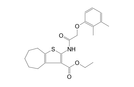 4H-cyclohepta[b]thiophene-3-carboxylic acid, 2-[[(2,3-dimethylphenoxy)acetyl]amino]-5,6,7,8-tetrahydro-, ethyl ester