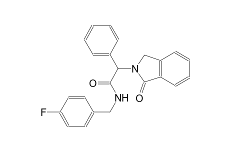 1H-isoindole-2-acetamide, N-[(4-fluorophenyl)methyl]-2,3-dihydro-1-oxo-alpha-phenyl-