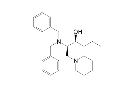 (+-)1-[(2'R*,3'S*)-2'(N,N-Dibenzoylamino)-3'-hydroxyhexyl]piperidine