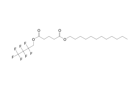 Glutaric acid, dodecyl 2,2,3,3,4,4,4-heptafluorobutyl ester