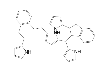 5-{2-pyrrolyl[2-(2-pyrrolyl)-1-indanyl]methyl]-2,2'-(1,2-phenylenediethylene)dipyrrole