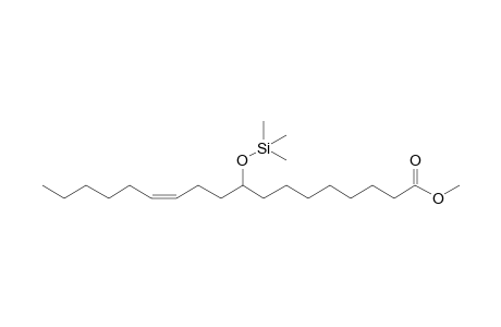 Methyl (12Z)-9-[(trimethylsilyl)oxy]-12-octadecenoate