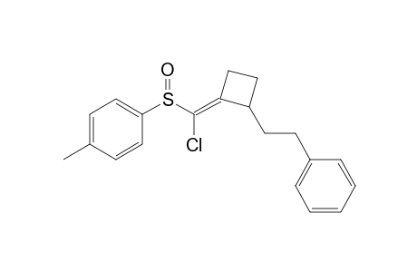 (Z)-2-phenethyl-1-[chloro(p-tolylsulfinyl)methylidene]cyclobutane