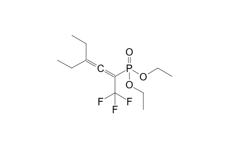 Diethyl 1-trifluoromethyl-3-ethylpenta-1,2-dien-1-ylphosphonate