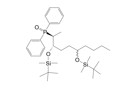 tert-Butyl-[(2S,3S)-6-[tert-butyl(dimethyl)silyl]oxy-2-diphenylphosphoryl-decan-3-yl]oxy-dimethyl-silane