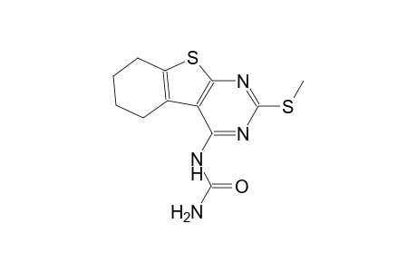 N-[2-(methylsulfanyl)-5,6,7,8-tetrahydro[1]benzothieno[2,3-d]pyrimidin-4-yl]urea