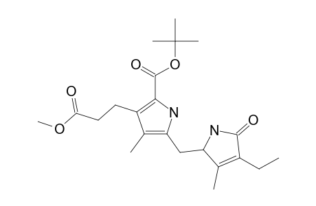 TERT.-BUTYL-4-ETHYL-4'-(2-METHOXYCARBONYLETHYL)-4,3'-DIMETHYL-5-OXO-2,4-DIHYDRO-2,2'-DIPYRRYLMETHAN-5'-CARBOXYLATE