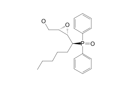 (2S,3R,4S)-4-DIPHENYL-PHOSPHINOYL-2,3-EPOXY-NONAN-1-OL