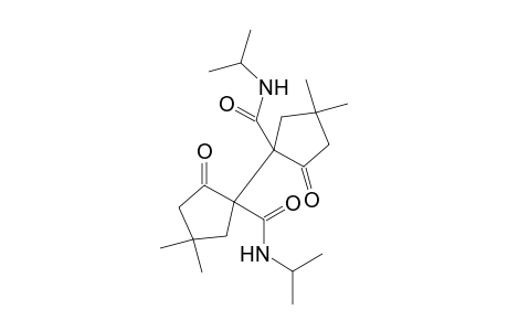 1,1-Bis[N-isopropylamido-3,3-dimethyl-5-oxocyclopentane]