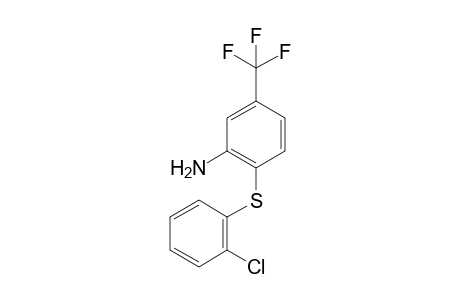 2-{(2-Chlorophenyl)thio}-5-(trifluoromethyl)aniline