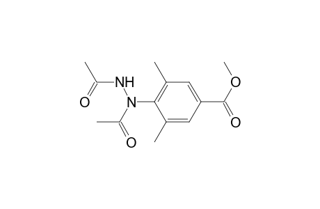Methyl 2-[(N-acetylamino)acetylamino]-1,3-dimethylphenyl-5-carboxylate