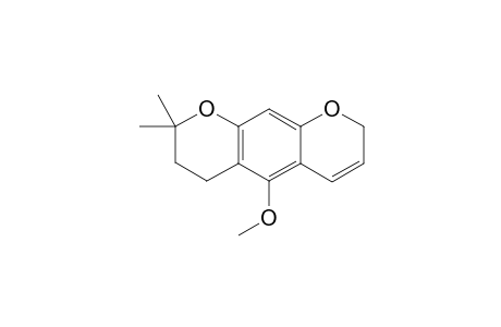 6,7-Dihydro-8,8-dimethyl-5-methoxy-2H,8H-benzo[1,2-b:3,4-b']]pyran