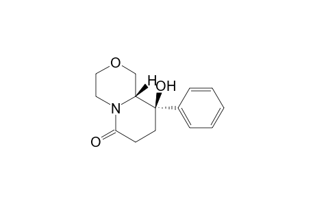 (9R,9aR)-9-hydroxy-9-phenyl-1,3,4,7,8,9a-hexahydropyrido[2,1-c][1,4]oxazin-6-one