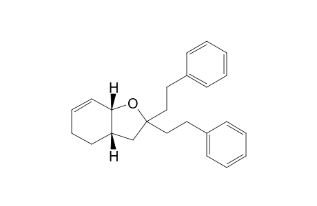 (3aS*,7aR*)-2,2-Diphenethyl-2,3,3a,4,5,7a-hexahydrobenzofuran