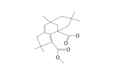 1-CARBOXY-3-METHOXYCARBONYL-NEODIISOPHORA-2,7-DIENE