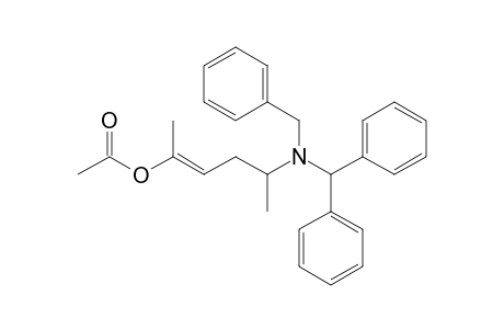 2-Acetoxy-5-[benzyl(diphenylmethyl)amino]-hex-2-ene
