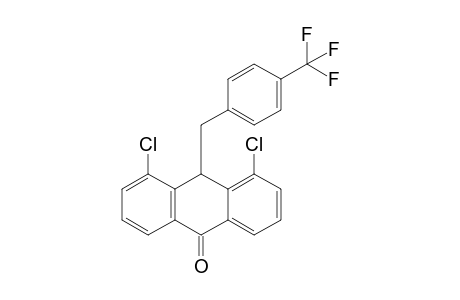 4,5-Dichloro-10-(4-trifluoromethylbenzyl)-10H-anthracen-9-one