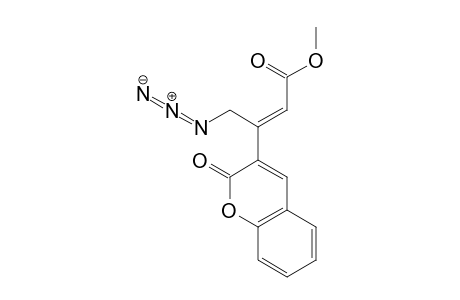 Methyl (2Z)-4-azido-3-(2-oxo-2H-chromen-3-yl)but-2-enoate