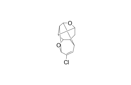 3,2,5-Ethanylylidene-2H-furo[4,3,2-cd]benzofuran, 7-chloro-2a,3,4a,5,7a,7b-hexahydro-