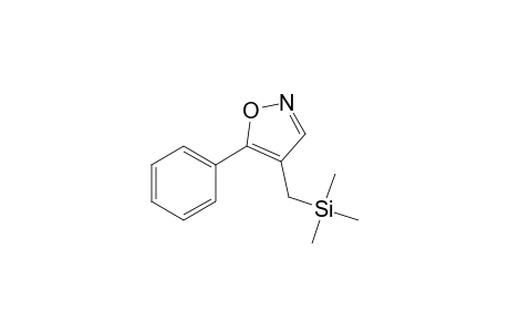 5-Phenyl-4-(trimethylsilyl)methylisoxazole