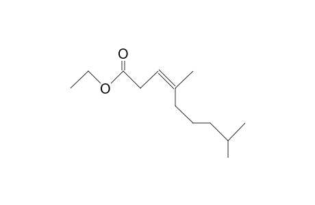 3-Nonenoic acid, 4,8-dimethyl-, ethyl ester