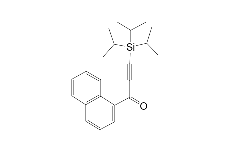 1-(Naphthalen-1-yl)-3-(triisopropylsilyl)prop-2-yn-1-one
