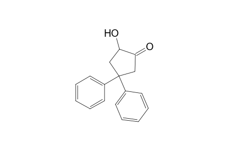 4,4-Diphenyl-2-hydroxycyclopentan-1-one