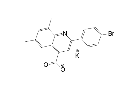 potassium 2-(4-bromophenyl)-6,8-dimethyl-4-quinolinecarboxylate