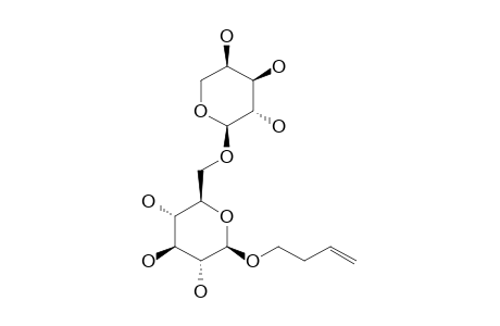 3-BUTENYL-6'-O-ALPHA-L-ARABINOPYRANOSYL-BETA-D-GLUCOPYRANOSIDE