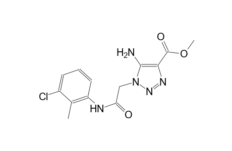 methyl 5-amino-1-[2-(3-chloro-2-methylanilino)-2-oxoethyl]-1H-1,2,3-triazole-4-carboxylate